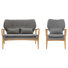 Alaina 2 - Piece Living Room Set