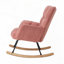 Chaise berçante en tissu Teddy-116434670