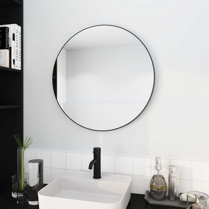Cadre de salle de bain en aluminium, 24 po x 24 po