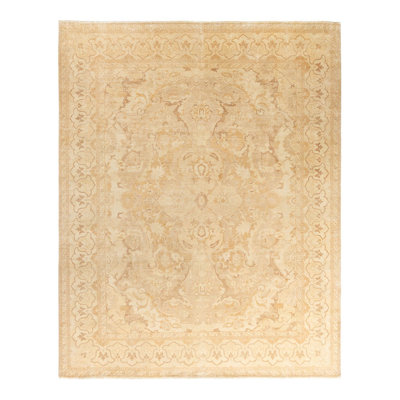 Tapis unique en laine 7 pi 10 po x 10 pi Poesy
