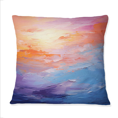 Coussin Bold Pastel Sunset II - Sunset