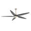 Ventilateur de plafond en bois massif à 5 pales Chanille avec lumière DEL et télécommande-1492052475-1492052472-1492052471