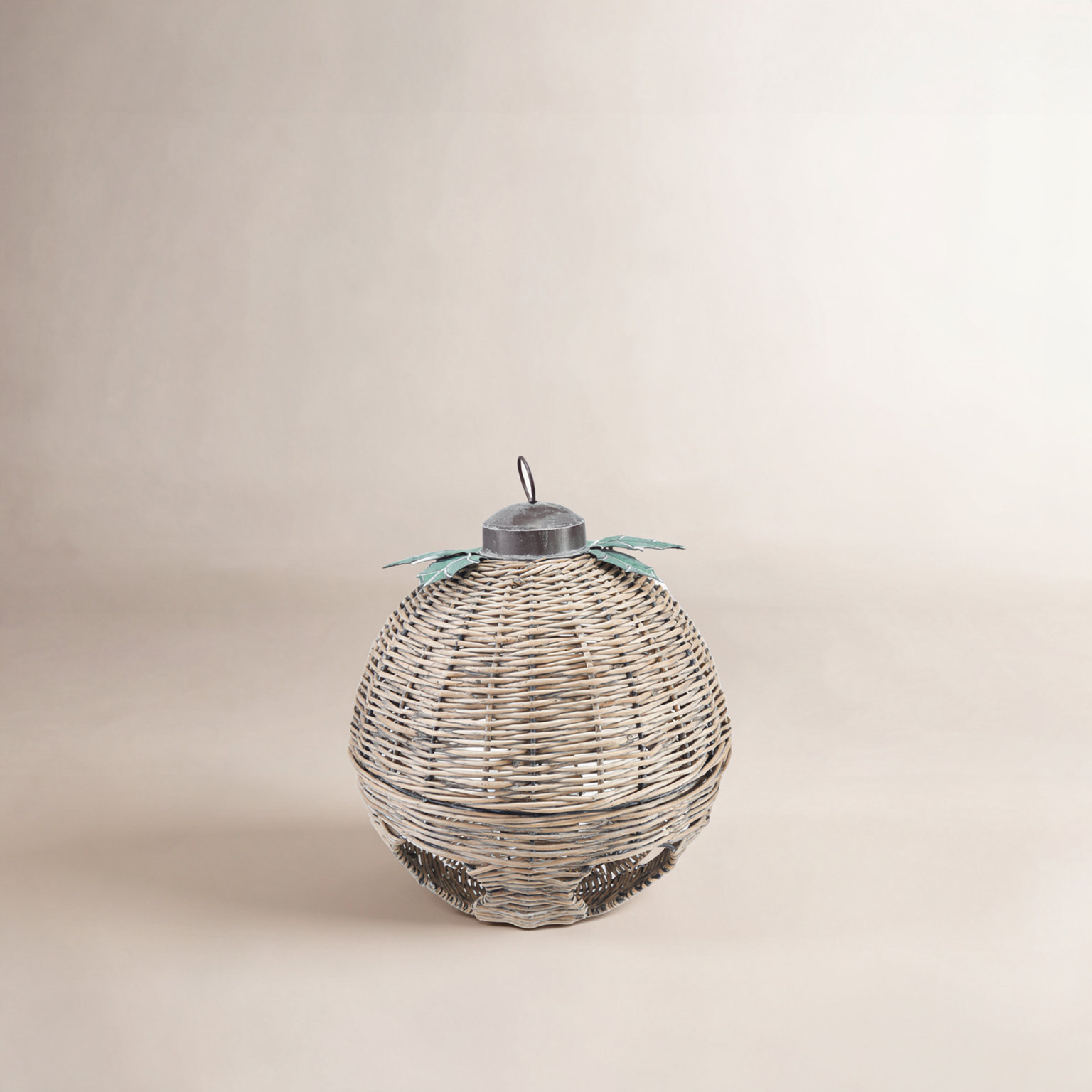 Handwoven Rattan Decorative Object