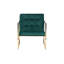 Fauteuil rembourré en velours Radia-227095577