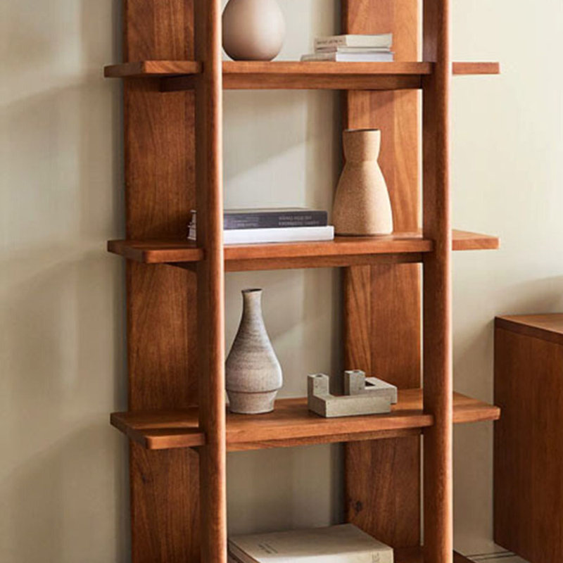 Une bibliothèque unique de style américain, (4 tablettes) H 68,9 po x l 31,5 po x P 13,78 po