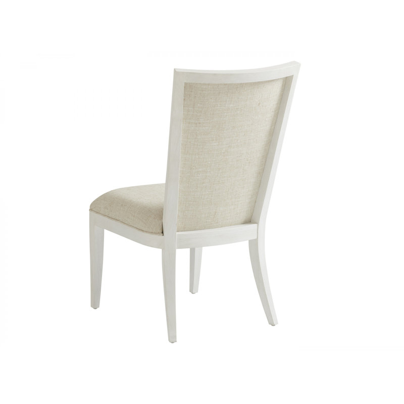 Ocean Breeze Sea Winds Upholstered Side Chair, Beige