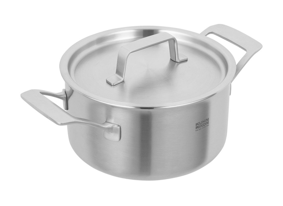 Schmortopf Culinary Fiveply aus Aluminium/Edelstahl