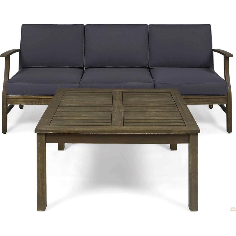 3 Seater Sofa And Table Set