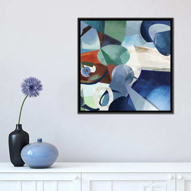 «Prism II», impression sur toile, H 12 po x l 12 po x P 1,5 po, Pas de tapis, Toile tendue