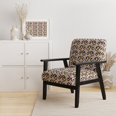 Fauteuil rembourré Mid-Century