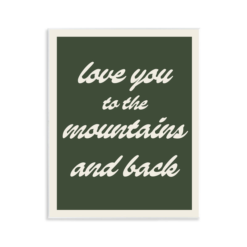 «Love Mountains & Back» par Daphne Polselli
