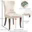 Chaise d'appoint rembourrée en velours Ellias-1542981105