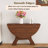 Space-saving Mdf Dining Table, Walnut Veneer, Versatile Use