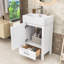 Meuble-lavabo peu encombrant avec lavabo, fermeture en douceur et structure en bois-1557474647