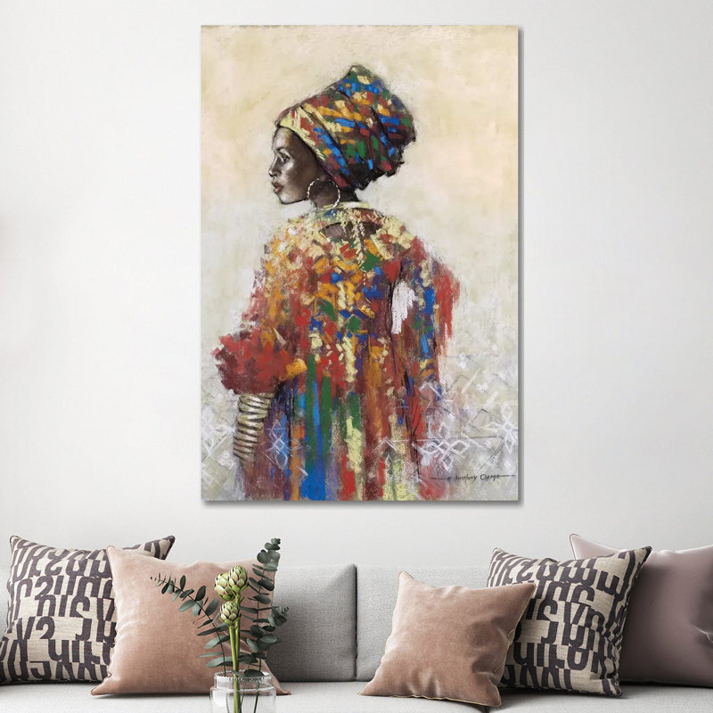 Célébration de la beauté II par E.A. Orme, impression sur toile tendue, H 60 po x l 40po x P 1,5 po, Toile tendue