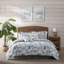 Raw Coast Blue/Gray Cotton Reversible Coastal 3 Piece Comforter Set-796423549
