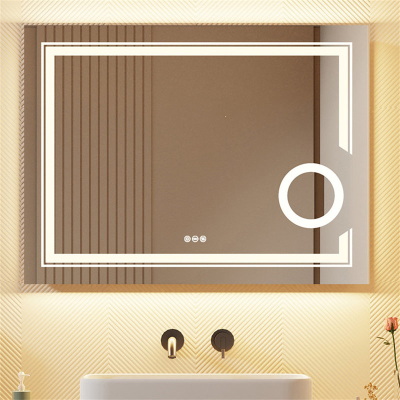 Aubrea Wall Mirror, 60cm H x 80cm W