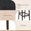 Tabouret de comptoir 39 po Rudiger