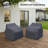 Aluminum Patio Swivel Club Chair Covers