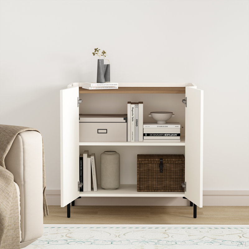 Armoire concise 32 "en blanc