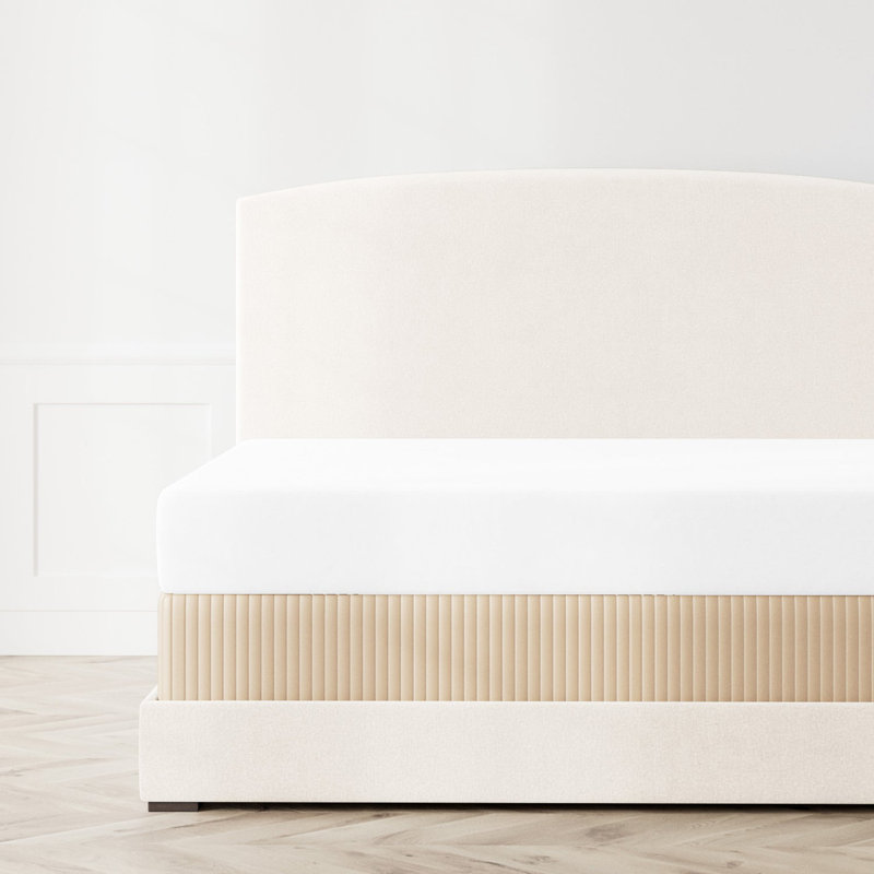 Charmeuse Box Spring Cover, Sand, King