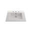 Lavabo de salle de bain rectangulaire double en argile réfractaire avec trop-plein BOCCHI Ravenna-721226975-705069583