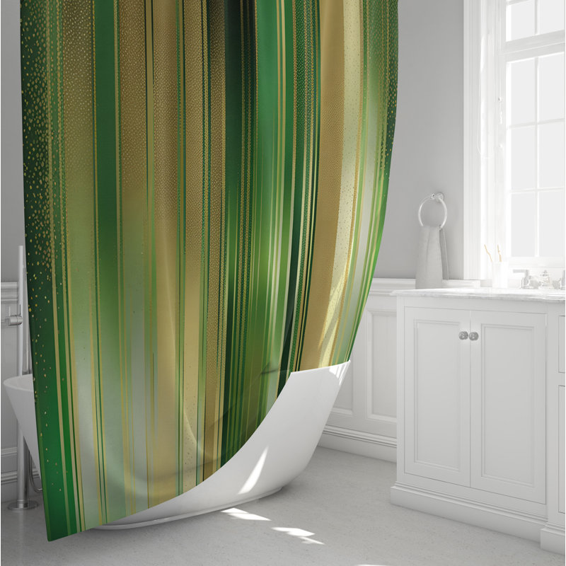 Rideau de douche Yordanos, 83 po x 70 po