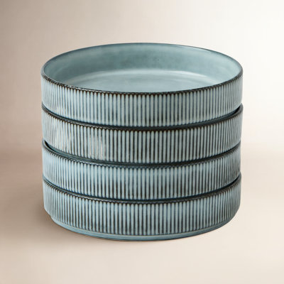 Azal Stoneware Pasta Bowl