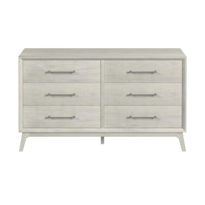 Weathers 6-Drawer Dresser In Almond