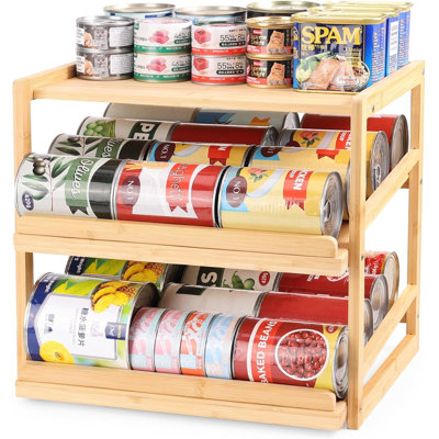 Can Organizer for Pantry, 3 Tiers