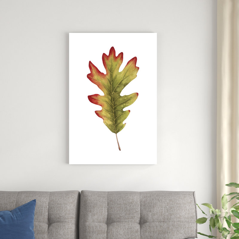 Étude de feuilles d'automne II, H 36 po x l 24 po