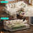 Felipe 118'' Upholstered U-Shaped Modular Sectional with Storage Chaise, Pull-out Sofa Bed, USB Charging & 9 Pillows-124392799