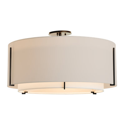 Plafonnier semi-encastré 3 lumières Exos