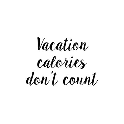 Vacation Calories