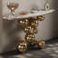 Console en métal de style italien-365060715