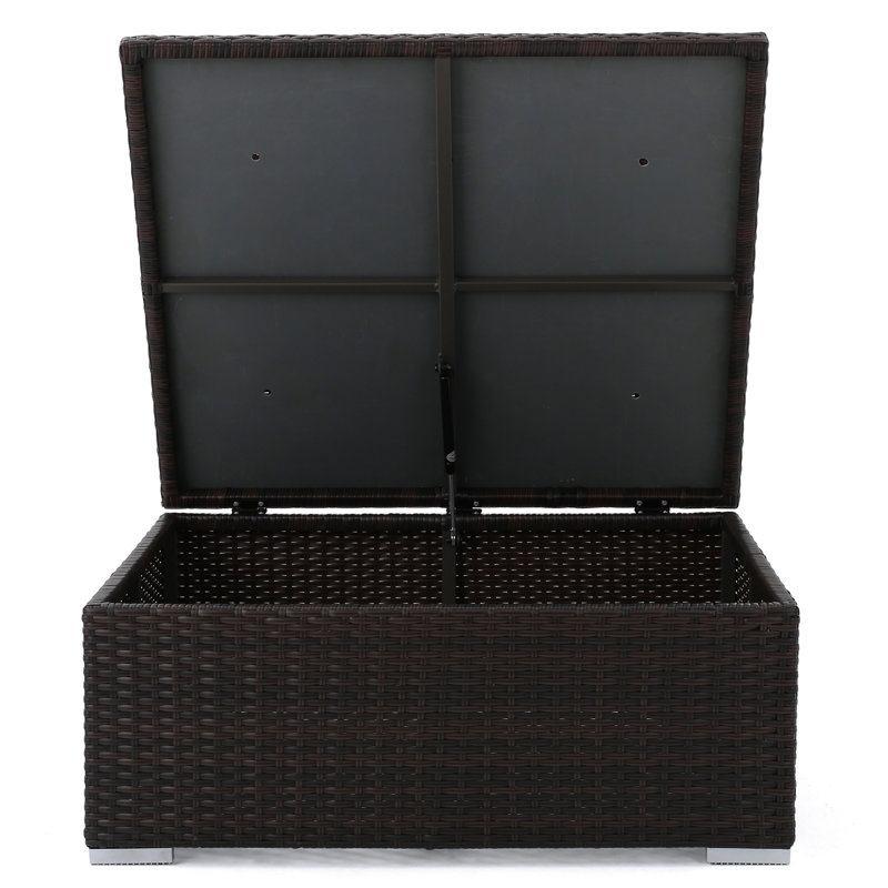 Stylish Storage Table For Backyard Entertaining Spacious Leisure -