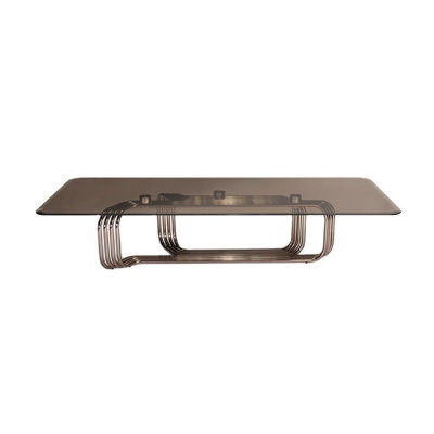 Glass Top Single Coffee Table