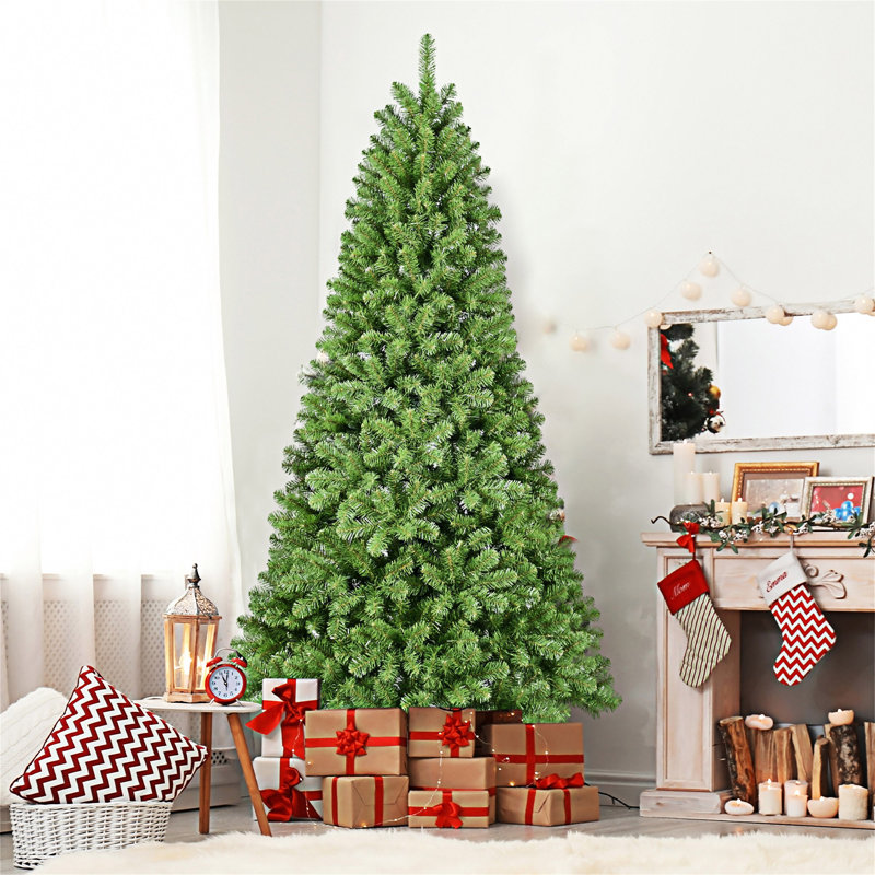 Arbre de Noël artificiel avec fil mémoire, H 7,5 pi