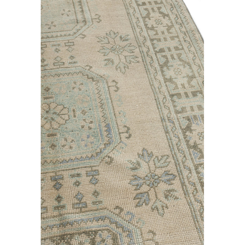 One-of-a-Kind 4'4 X 11'9 Hand Knotted Area Rug