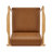 Dagur Faux Leather Accent Arm Chair