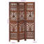 Weeden 120cm W x 165cm H 3 - Panel Solid Wood Folding Room Divider