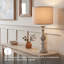 Ensemble de lampe de table blanc délavé 32 po Ogden