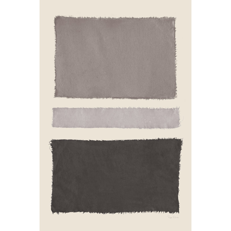 Painted Weaving VA Neutral by Piper Rhue - Wrapped Canvas Art Prints, 46cm H x 30cm W x 3.8cm D
