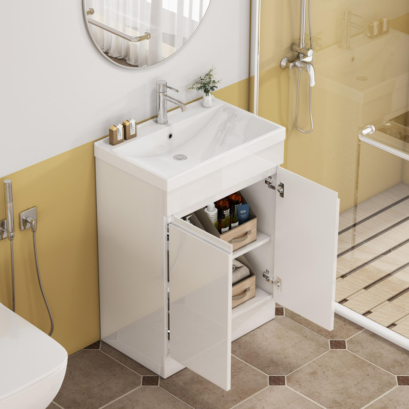 24-Inch Bathroom Vanity With Sink Combo