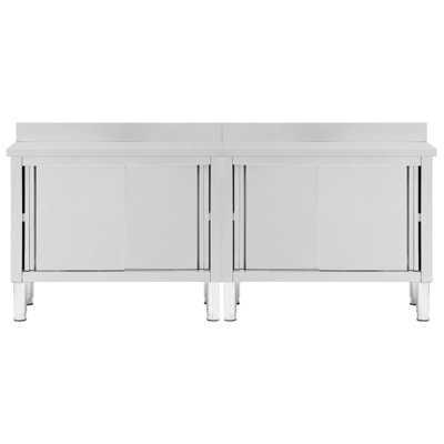 Biraghi Metal Kitchen Island