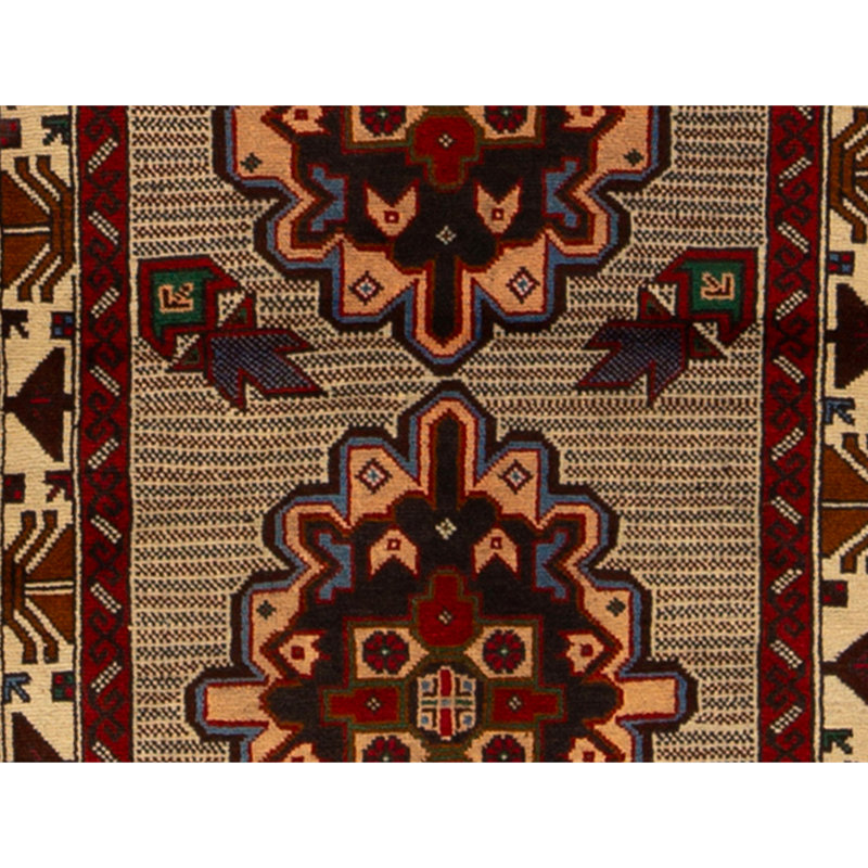 Tapis multicolore de haute qualité noué à la main