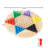 Chinese Checkers - 11-Inch Wooden Chinese Checkers Board Game for Kids Ages 6 and Up and Adults - Classic Puzzle Family Game for up to 6 Players with Wood Gameboard and 60 Colored Pegs by Hey! Play!