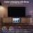 Mid Century Modern Sliding Tambour Door Tv Stand Wood Media Console  Storage Cabinet-1259518901-1259518898