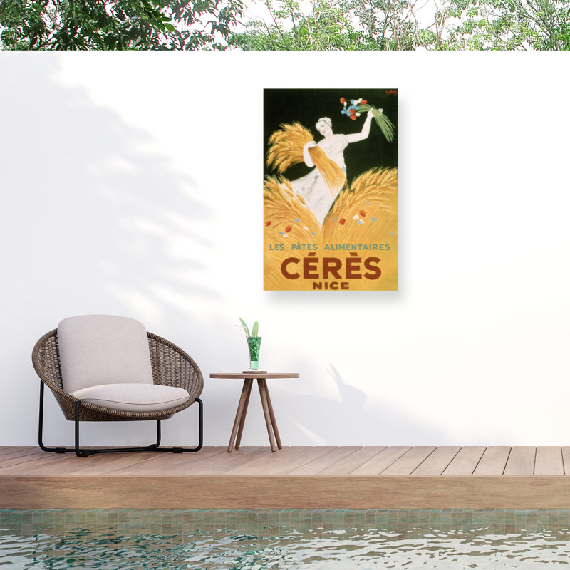 Marcus Jules Ceres, belle toile pour l'extérieur, 12" H x 19" W