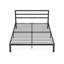 Lit plateforme en métal Ellersick-1537169437